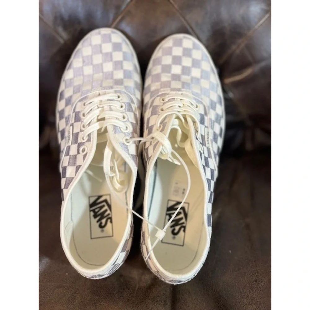 Vans embroidered check